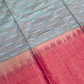 Gray Color Soft Silk Saree With Contrast Rich Pallu In Tempe
