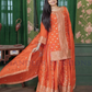 Embroidery And Sequins Work With Palazzo Suits in Chandler