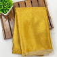 Gold Color Tissue Silk With Zari Work In USA