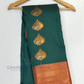 Green Color Soft Silk Saree With Maroon Border Near Me