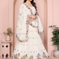 Elegant White Color Georgette Lehenga Choli With Embroidery Work For Women Near Me