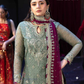Georgette With Embroidery Work Palazzo Suits In Mesa