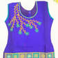Blue Color Soft Silk Langa Set With Embroidery Work In Chandler