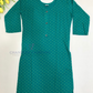 Attractive Green Color Rayon With Printed Work Kurti For Girls