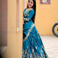 Charming Teal Blue Color Lehenga Choli In USA