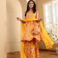 Appealing Yellow Color Cotton Sharara Suits Indian Clothing Near Me