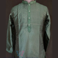 Bottle Green Color Brocade Designer Kurta Suits Near Me