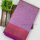 Lavender Color Saree With Zari Work For Women In USA