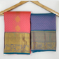 Charming Pink Color Pure Kanchi Silk Gold Zari Work Saree In USA