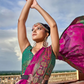 Purple Color Handloom Silk Traditional Saree In Chandler