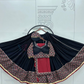 Black Cotton Garba Lehenga Choli In Chandler