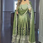 Silk Anarkali Set With Embroidery Work Near Me