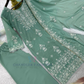 Green Color Georgette Palazzo Suits In Arizona