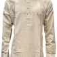 Appealing Mehendi Green Color Cotton Men's Kurta With Pajama Pant