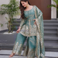 Fendi Silk With Embroidery Work Palazzo Suits In Tempe