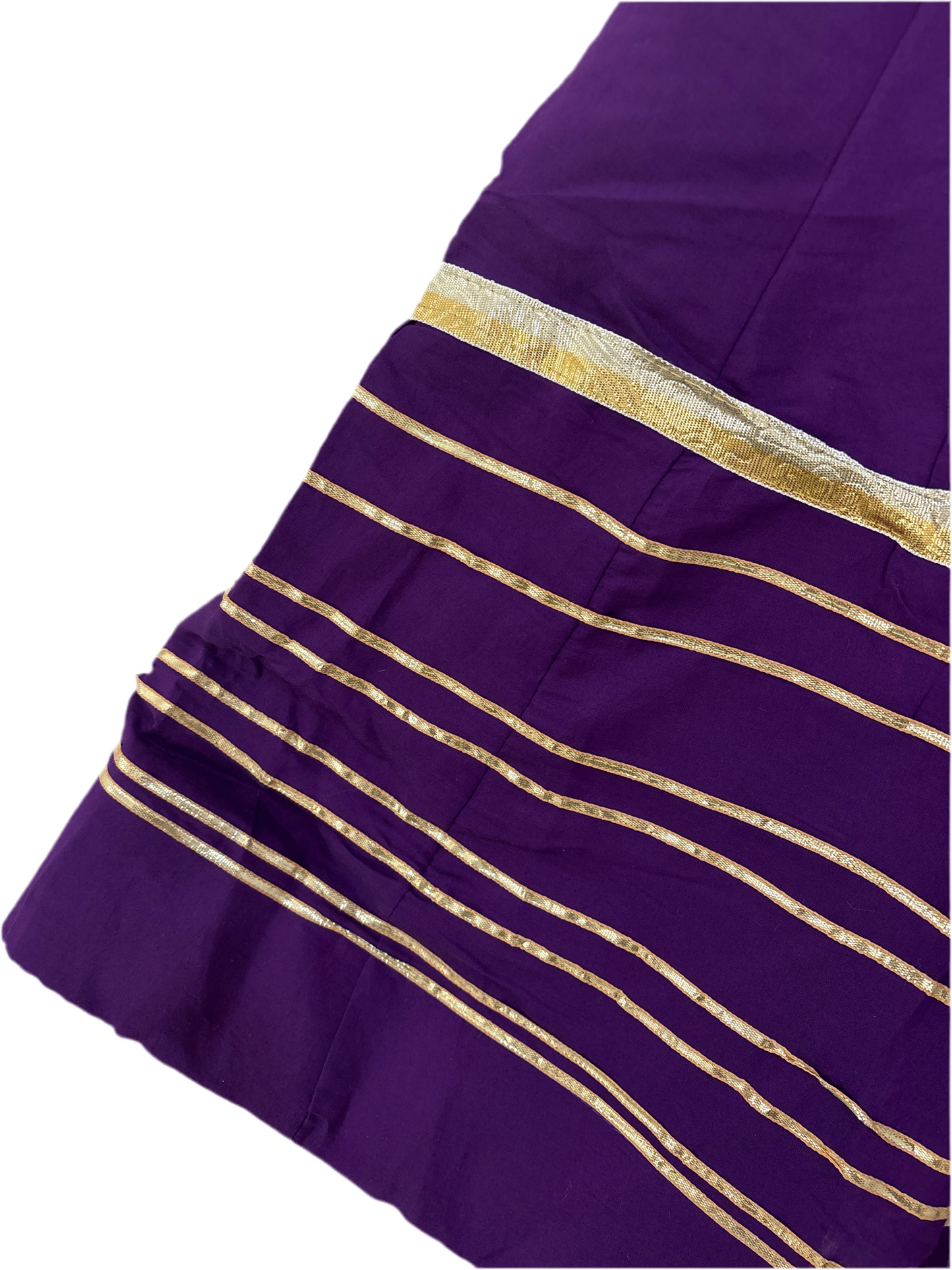 Charming Violet Color Roman Silk With Lace Work Chaniya Lehenga For Women