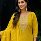 Appealing Mustard Yellow Color Shimmer Salwar Suits Near Me