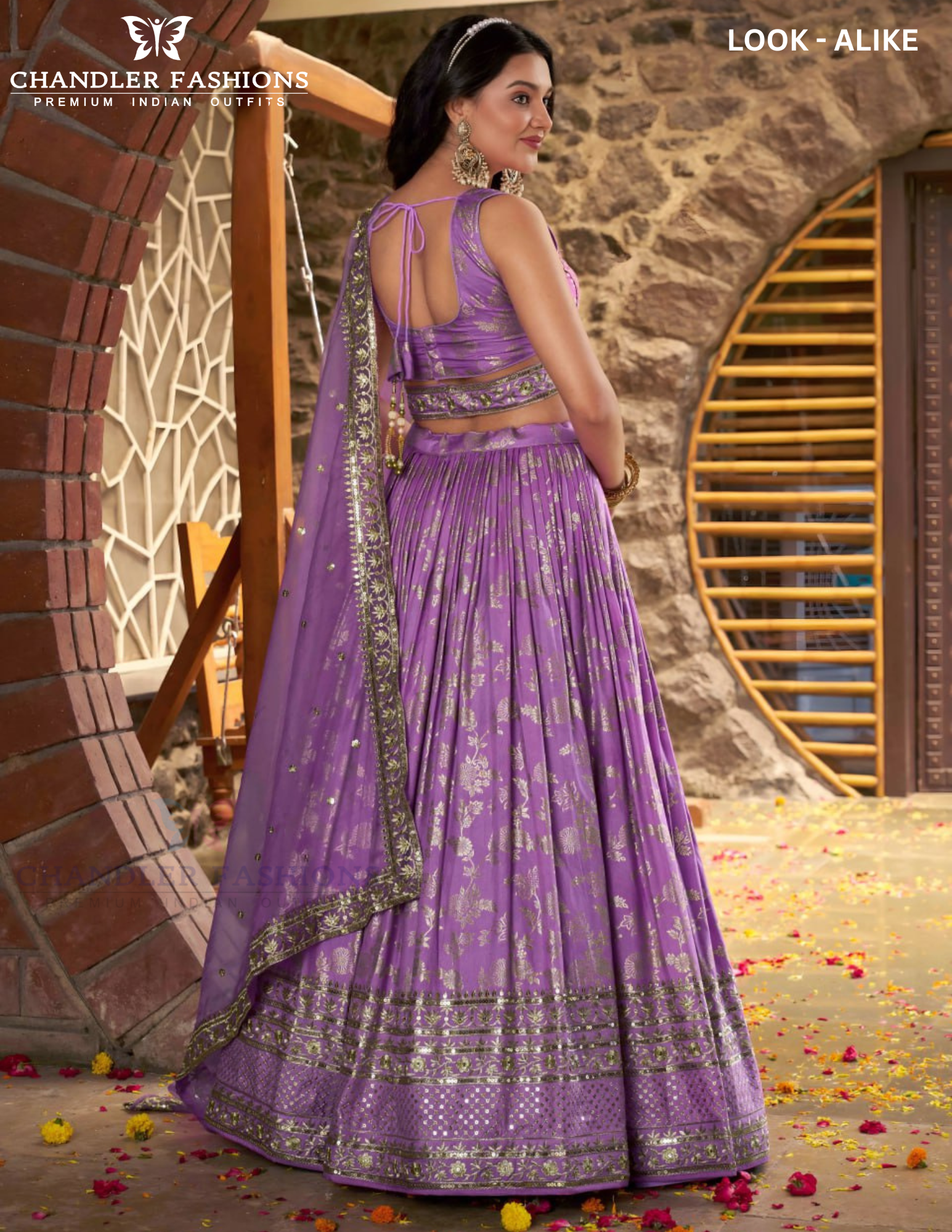 Jacquard Lehenga Choli In Mesa