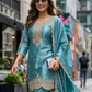 Embroidery And Sequins Work Palazzo Suits Near Me
