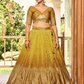 Yellow Color Silk Lehenga In USA