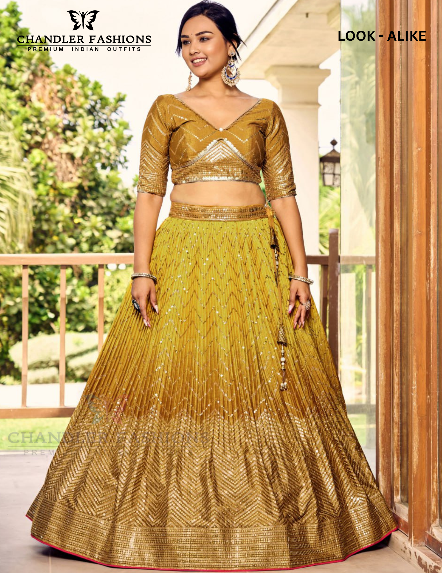 Yellow Color Silk Lehenga In USA