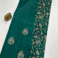 Green Color Art Silk Saree With Zari Work For Women In Mesa