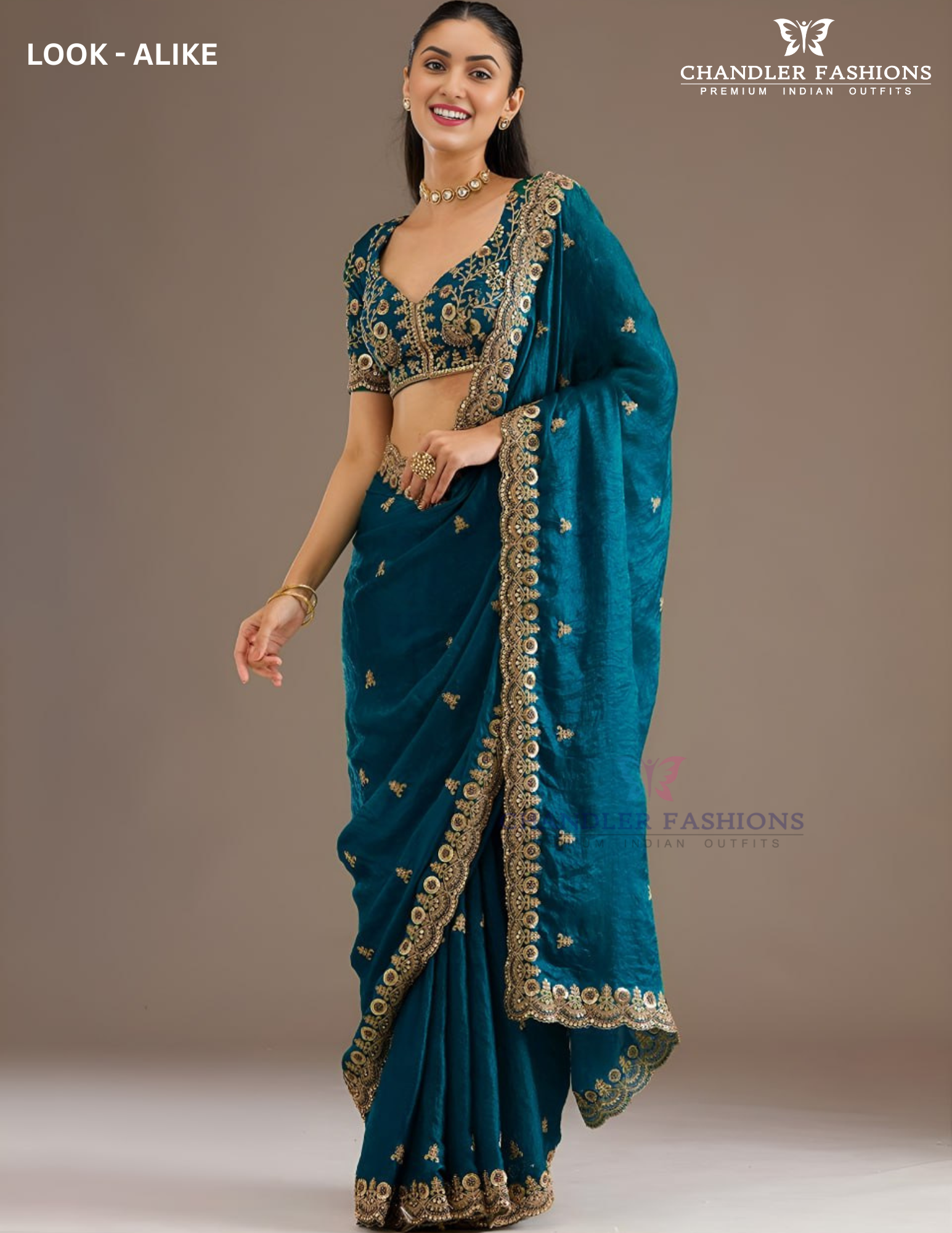 Blue Color Tissue Silk Saree For Women In USA