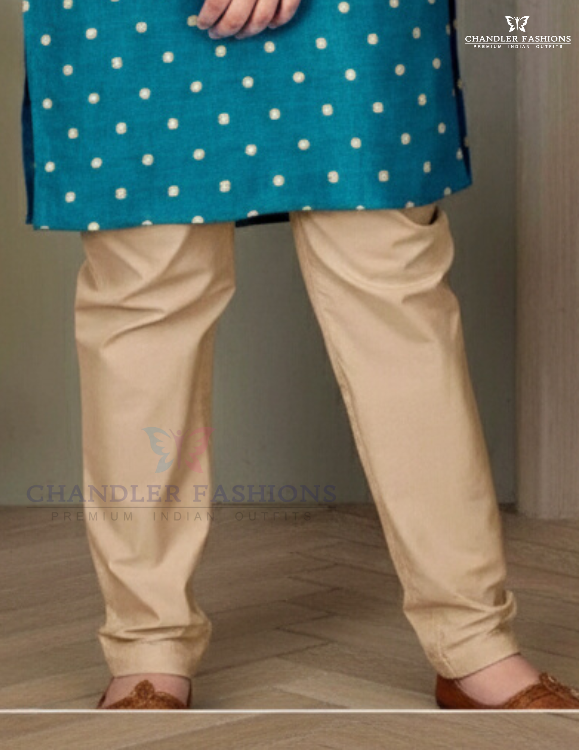 Teal Blue Color Boys Kurta With Pajama Set In USA