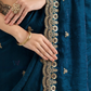 Embroidery Work Saree For Women