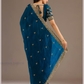 Blue Color Tissue Silk With Sequins And Embroidery Work Saree Near Me