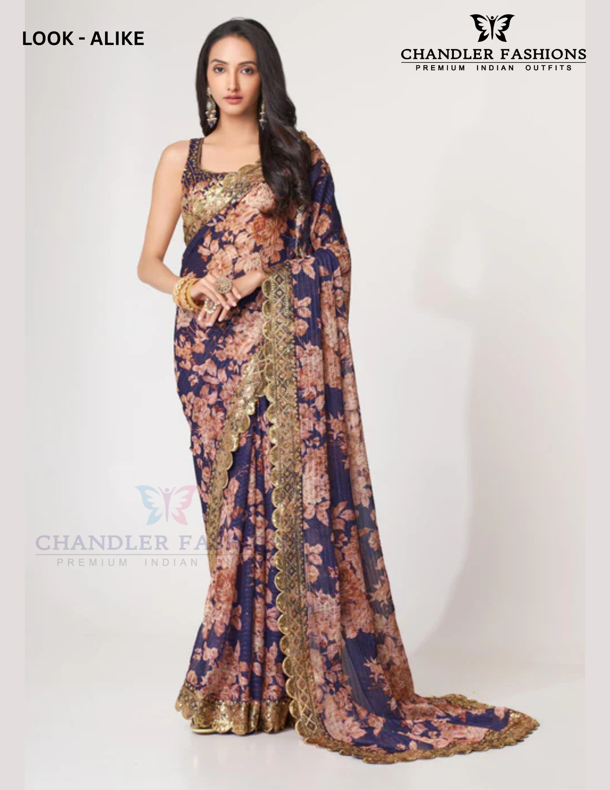 Alluring Purple Color Organza With Sequins And Printed Work Saree For Women