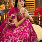 Rani Pink Color Sequins And Zari Embroidery Lehenga In Chandler