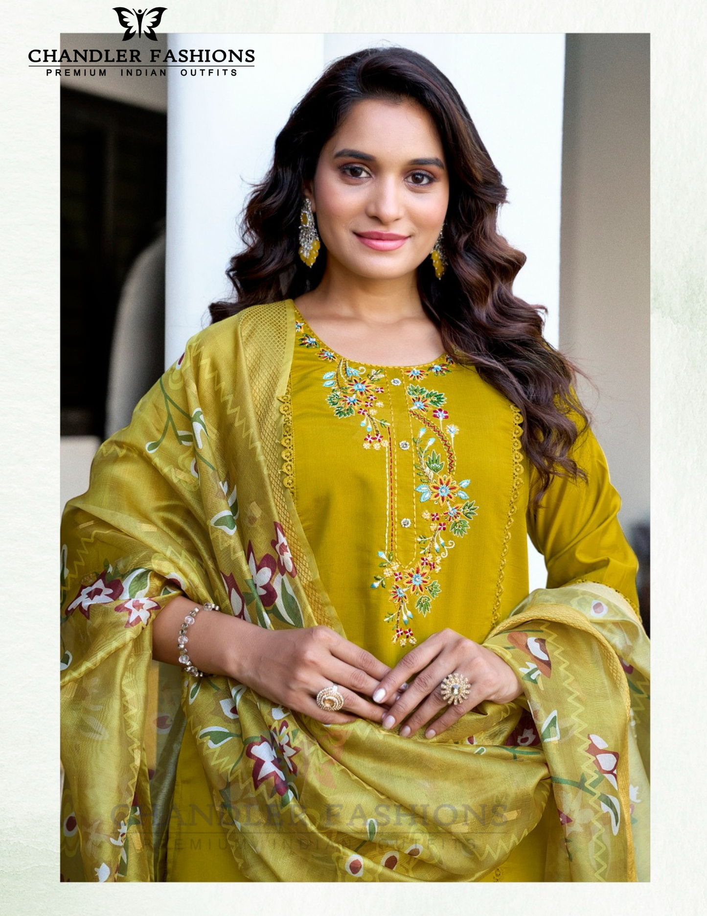 Mustard Yellow Color Roman Silk Salwar Suits With Dupatta Near Me