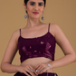 Purple Color With Sequins And Work Lehenga In Tempe