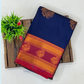 Gorgeous Dark Blue Color Soft Silk With Zari Work Saree For Women