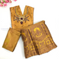 Alluring Yellow And Maroon Color Art Silk With Embroidery And Mirror Work Choli Set For Girls Near Me