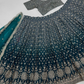 Georgette With Embroidery And Sequins Work Choli In Tempe