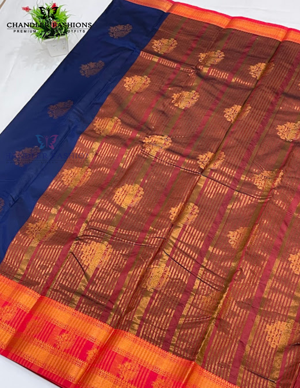  Soft Silk With Zari Work Saree For Women In Mesa