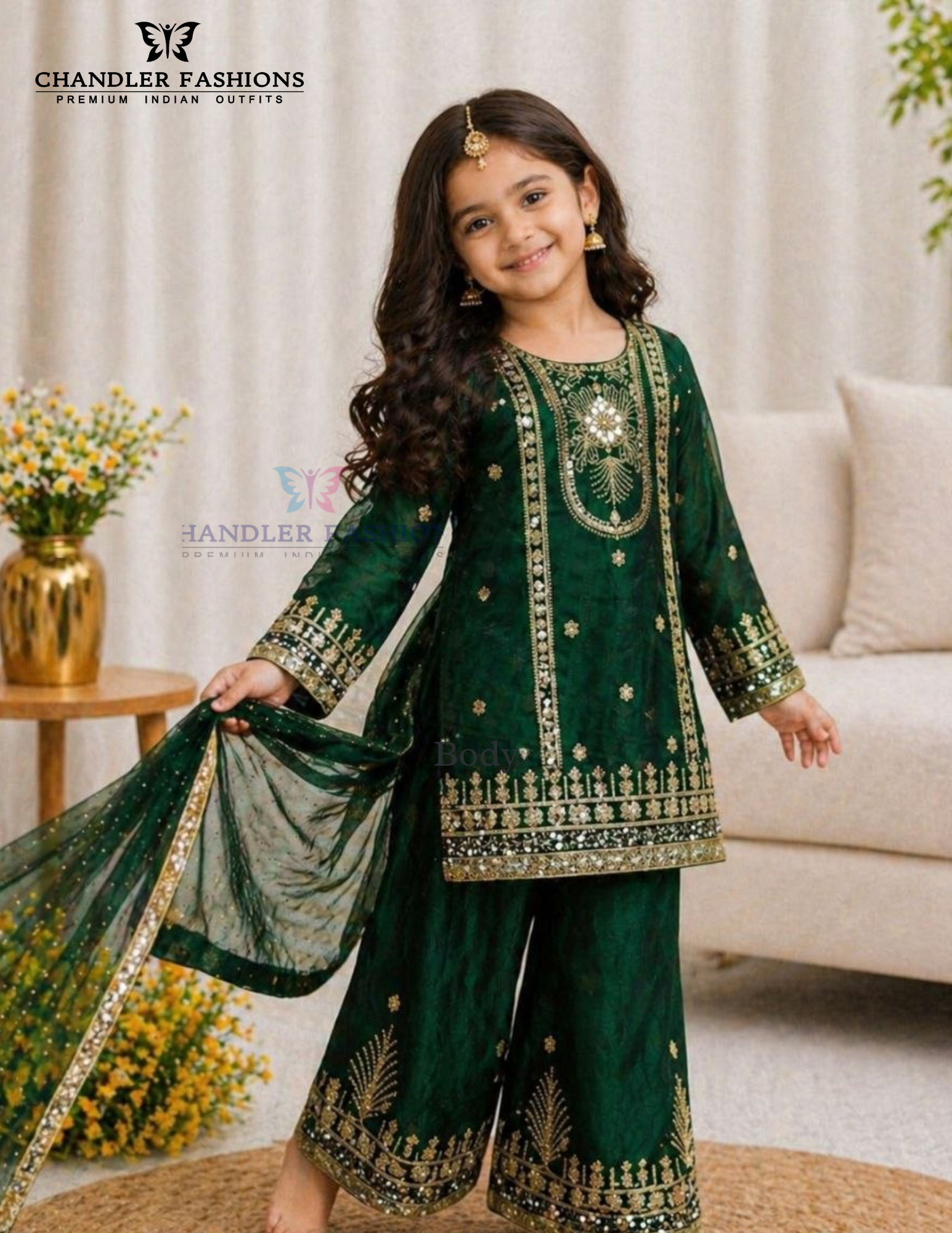 Silk With Embroidery And Sequins Work Palazzo Suits For Girls In Mesa