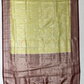 Light Green And Maroon Soft Silk Saree With Designer Zari Work In Peoria