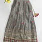 Pink Georgette Sequins Work Girls Choli Set In Suprise