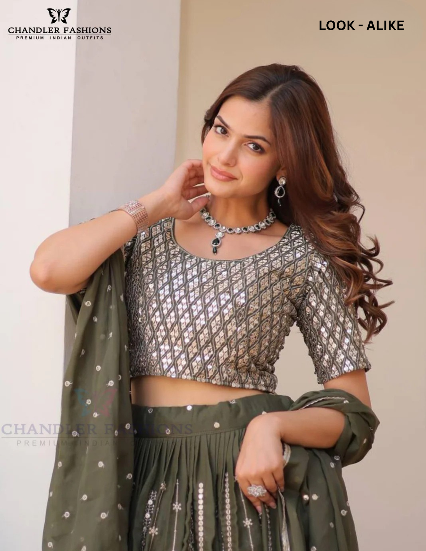 Georgette Lehenga Choli With Embroidery Work In Peoria