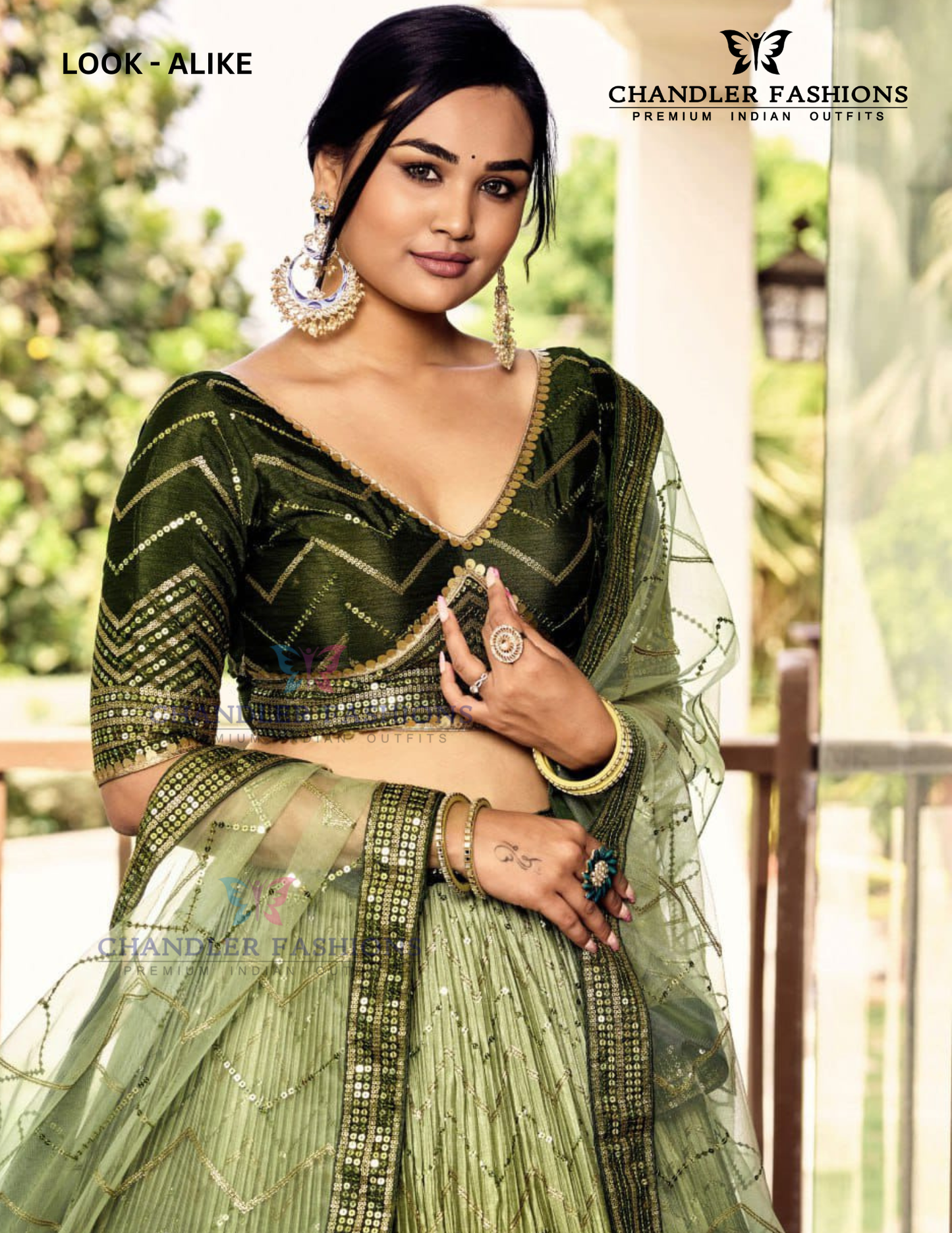 Silk Sequins Work Lehenga Choli In Mesa