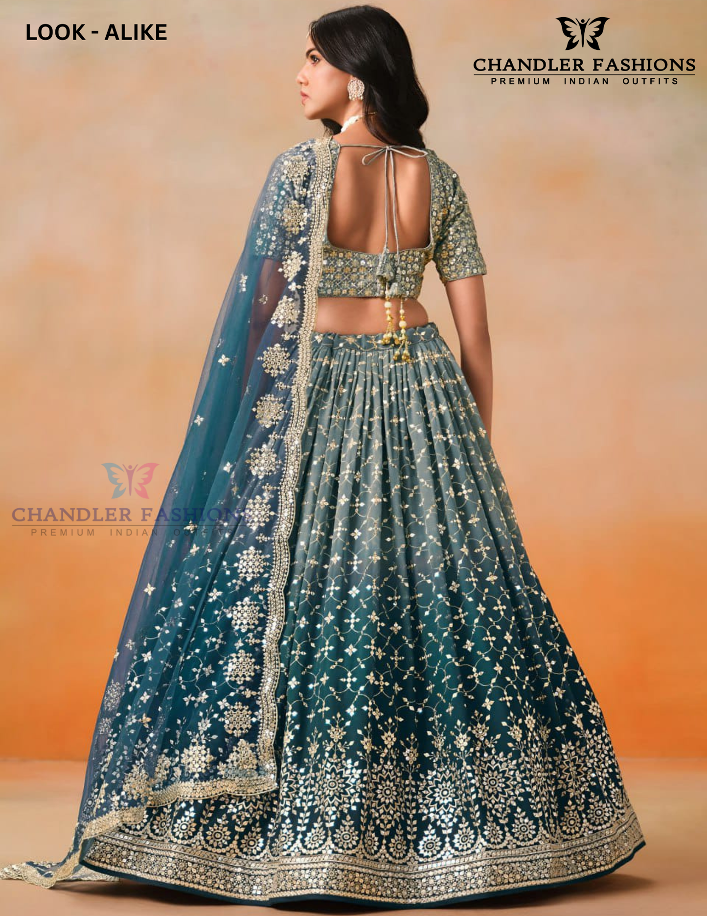 Teal Blue Color Georgette With Embroidery And Sequins Work Lehenga Choli Near Me