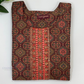 Pleasing Brown Color Kurti With Zari Embroidery And Sequins Work In Chandler