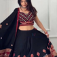 Stunning Black Color Rayon Chaniya Choli With Printed Work In Chandler