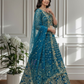 Sky Blue Color Sequins With Zari Embroidery Work Lehenga Choli Near Me