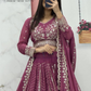 Light Purple Color Embroidery And Sequins Work Lehenga Choli In Mesa