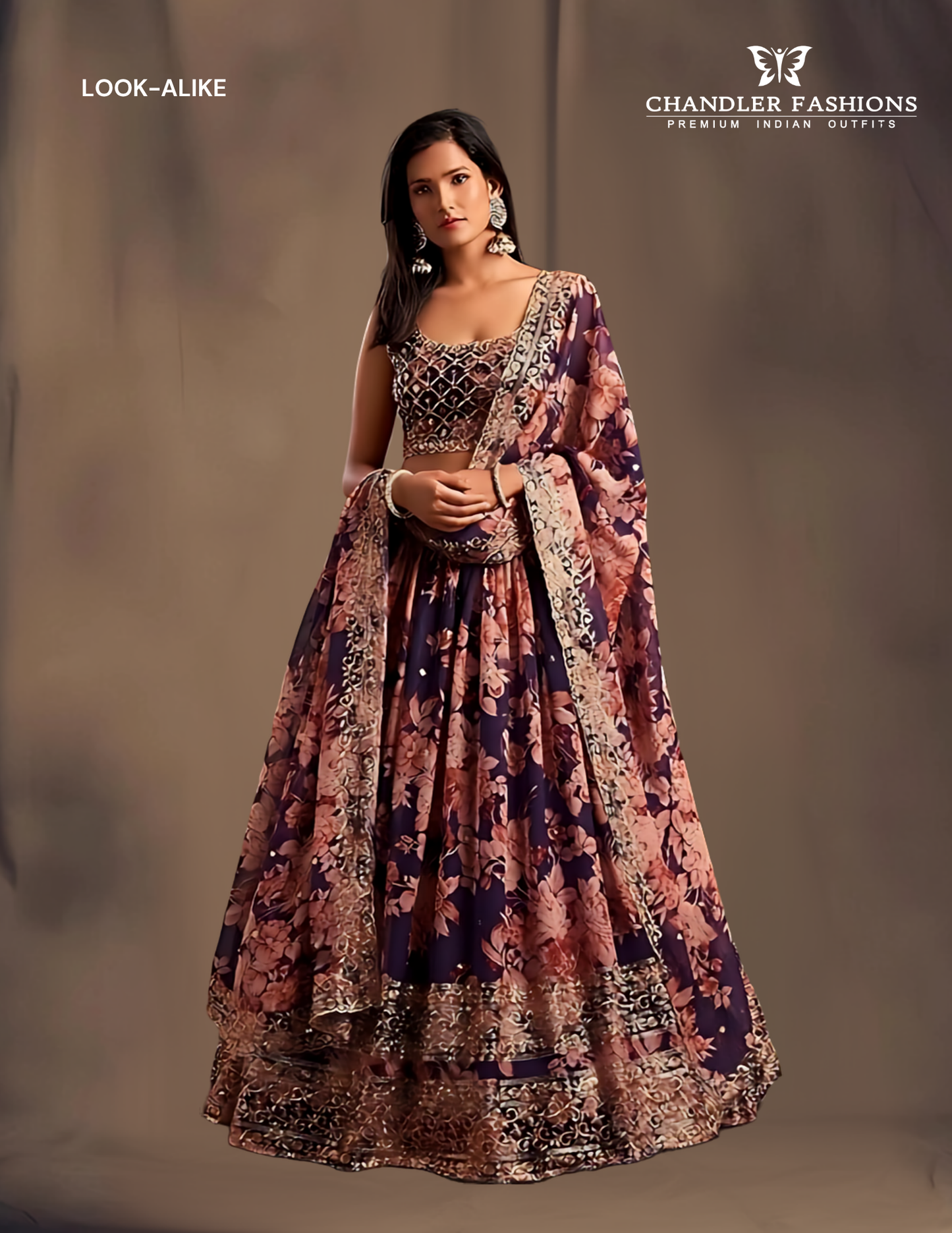Attractive Purple Color Golden Zari And Sequins Work Lehenga Choli With Dupatta Set