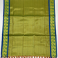 Pretty Green Color Silk Shawl With Zari Work In USA